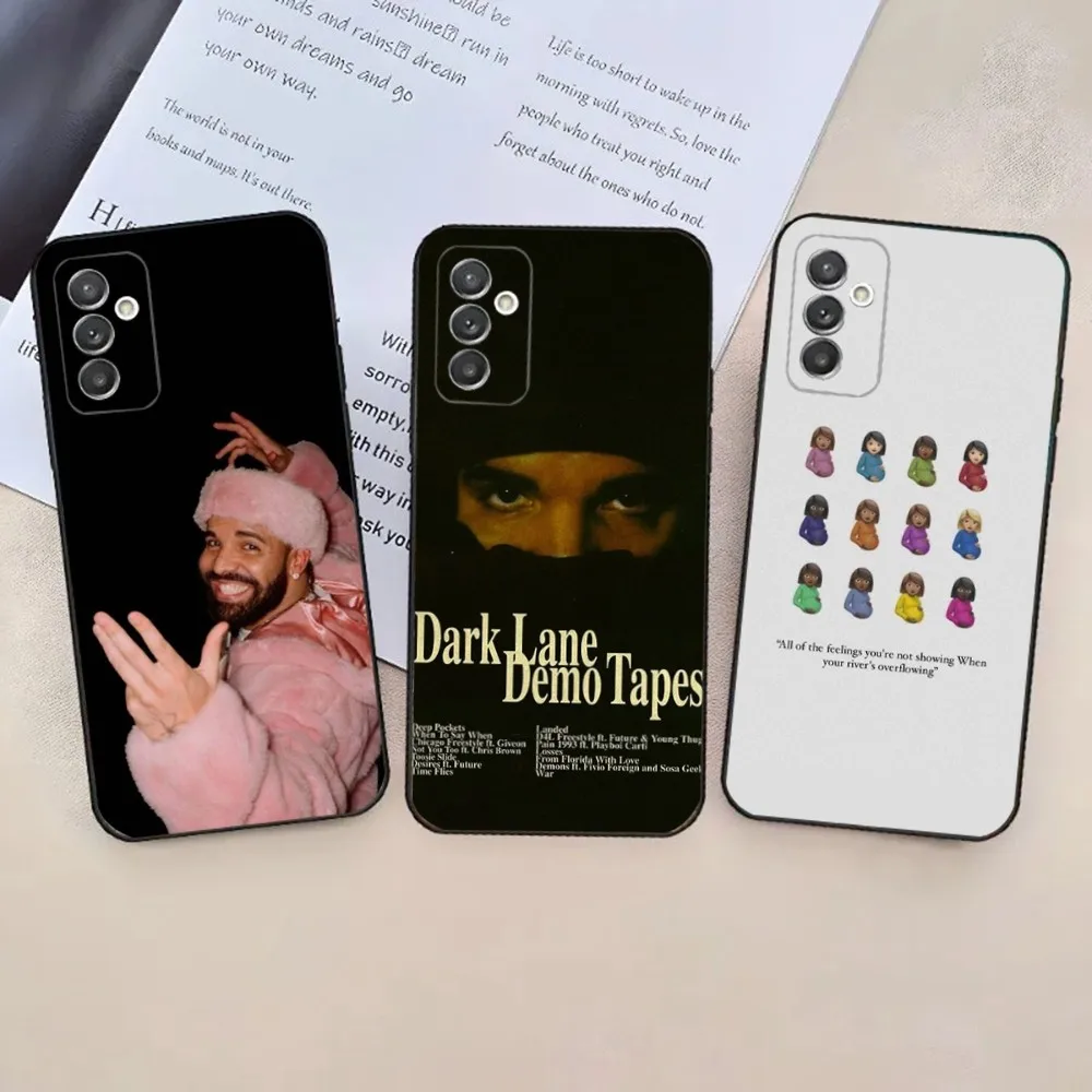 

D-Drake Rapper Gods Plan Phone Case For Samsung Galaxy A20,A21s,A22,A31,A32,A52,A53,A72,73,A80,A91 Soft Black Phone Cover