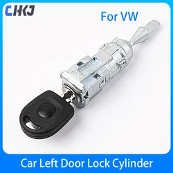 CHKJ-Car Door Lock Cilindro, Esquerda Frente Porta Principal, Ferramentas de serralheiro, Fit para VW, Volkswagen, Novo, Santana, Jetta, Polo, Tiguan, Núcleo