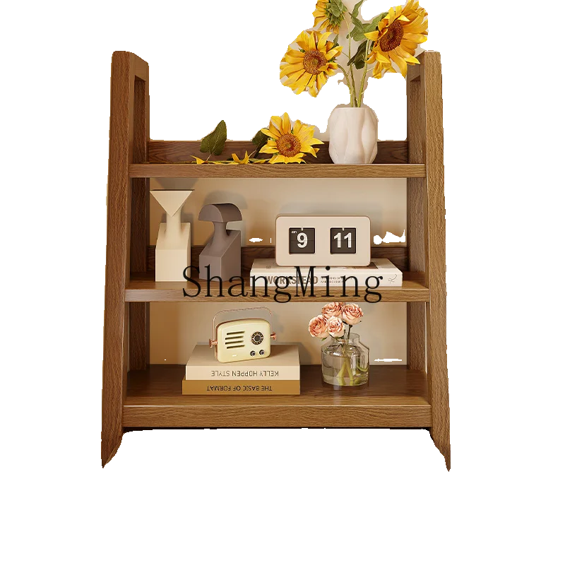 

ZYH retro solid wood integrated combination table home telescopic computer desk bedroom writing table