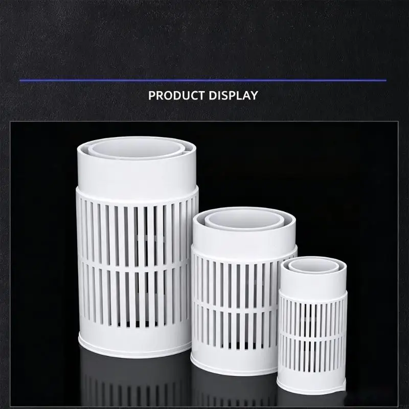 Underground Worm Composting Container For Garden Bed Featuring 110 Openings PVC Construction C7AC