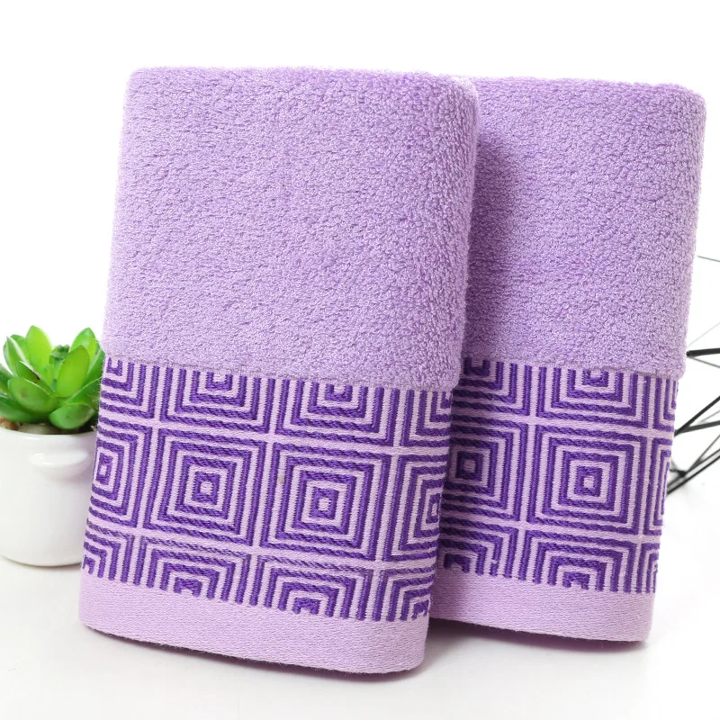 Thickened Bamboo Fiber Back-to-back Broken-file Washing Face Household Adult Bathing Absorbent Towel