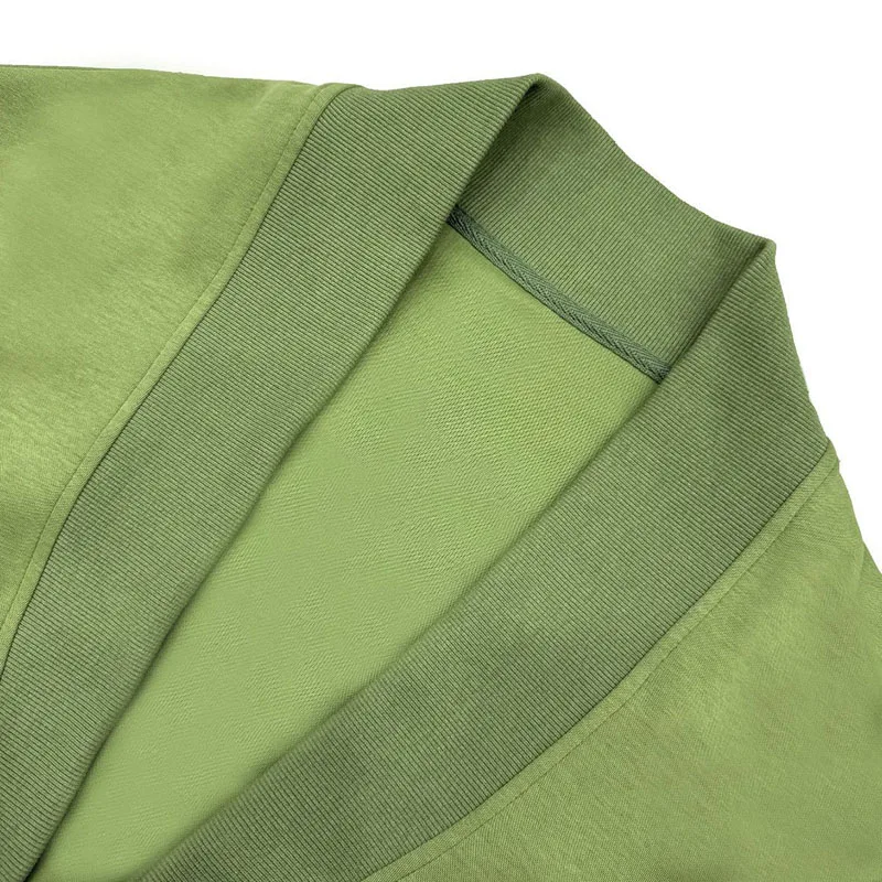 Dames losse trui jas voorkant open korte vleermuismouwen lichtgewicht gebreid vest effen kleur lente herfst vest C Turismo vest