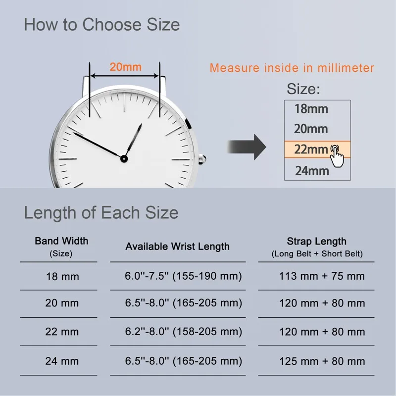 WOCCI High Quality Silicone Rubber Watch Strap Men 16mm 18mm 20mm 22mm 24mm Stainless Steel Buckle 7 Colours Watchband Women