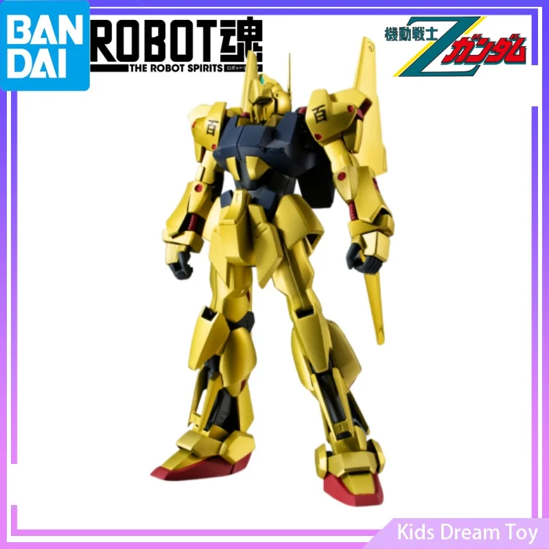 بانداي InStock الأصلي روبوت الأرواح جاندام أنيمي MSN-00100 HYAKU-SHIKI Ver.A.N.I.M.E ألعاب شخصيات الحركة نموذج قابل للجمع