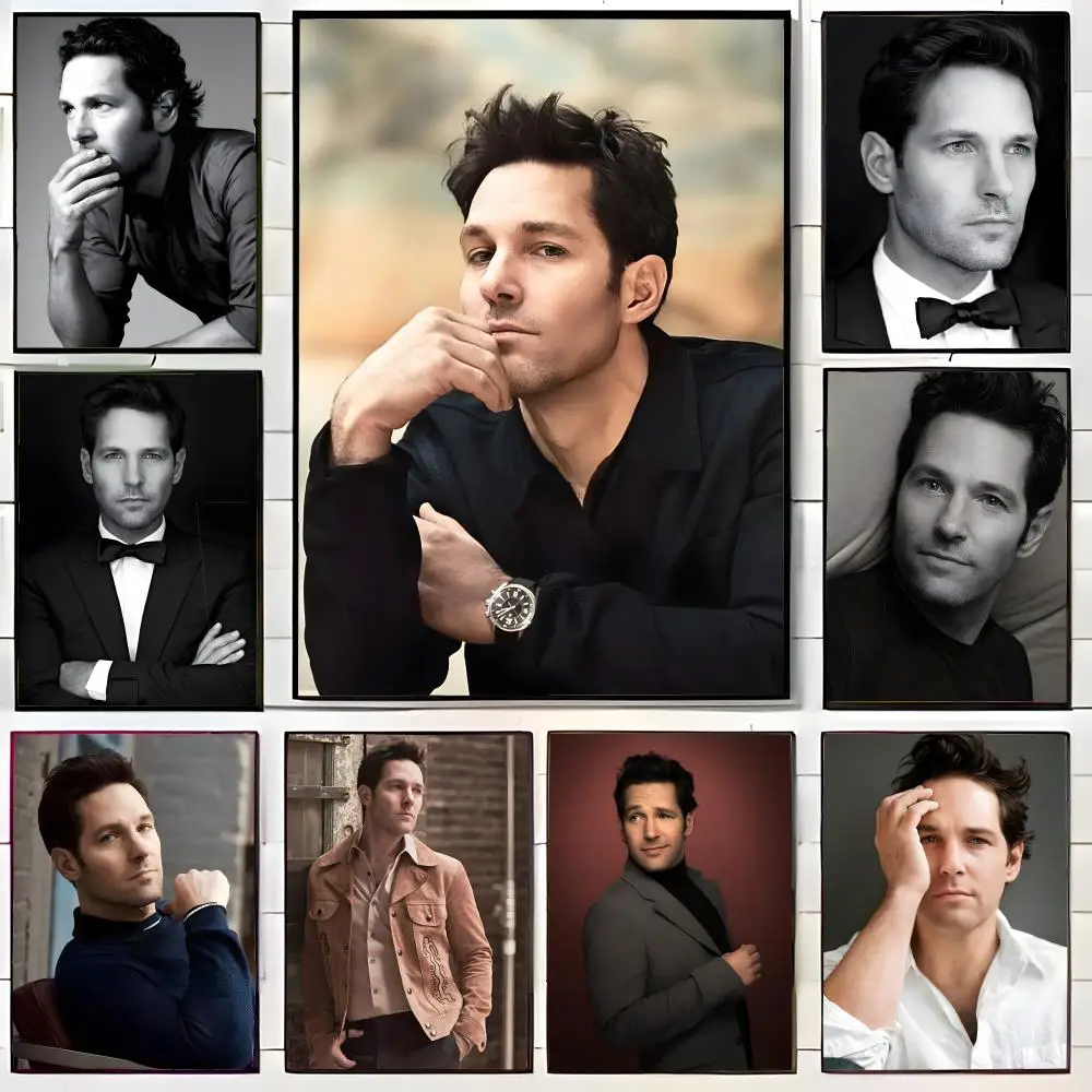 Charismatic Actor Paul Rudd Poster Wall Art Print Decorative Mural Home Decor Gift Unframed