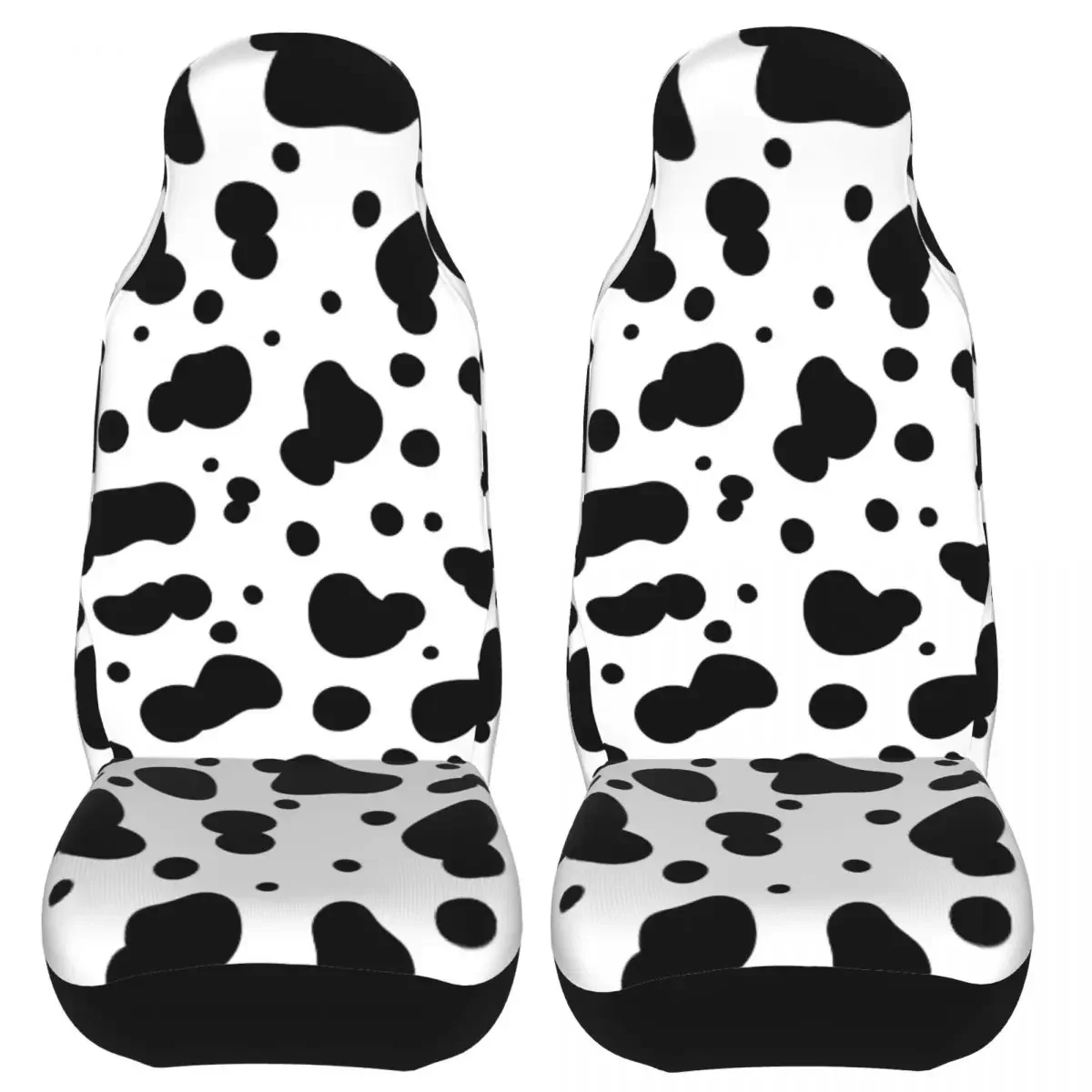 Cow Pattern Geometry Abstract Universal Car Seat Cover for most cars Travel Car Seat Mat Polyester Car Accessories