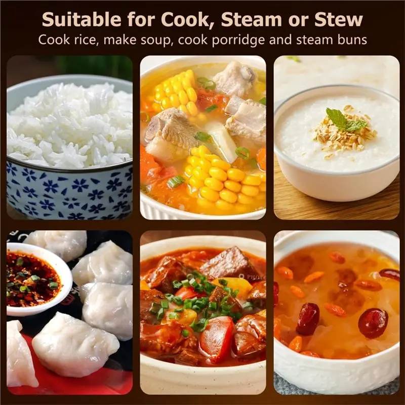 A74G-Alloy For Aroma For Rice Cooker Replacement Inner Pot- Non-Stick 5-Cup Insert For Home Cooking