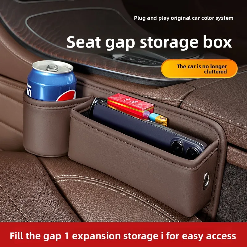 

For Audi A1 8X A6 C7 4G Q3 8U 2011~2018 Car Seat Gap Storage Box,Glasses,Wallet,Keys,Cup,Card,Sundries Organizer Bag Accessories