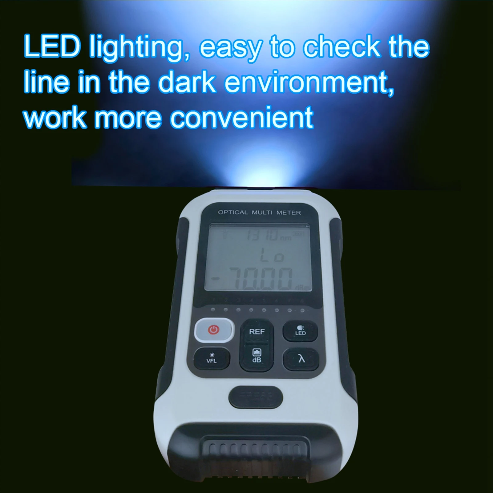 مقياس الطاقة الضوئية الأبيض متعدد الوظائف اختبار البصرية لهندسة الاتصالات مقياس الطاقة مقياس الطاقة الضوئية #6