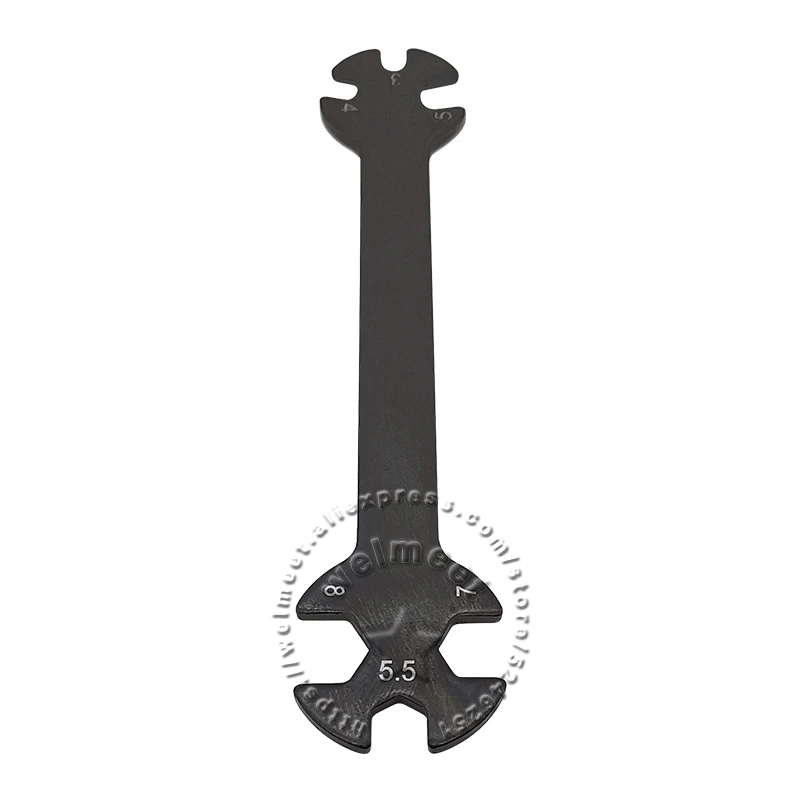 1pcs M2/M2.5/M3/M4/M5 Multi in One Nut Adjusting Wrench Spanner Lever Model Tool Wrench