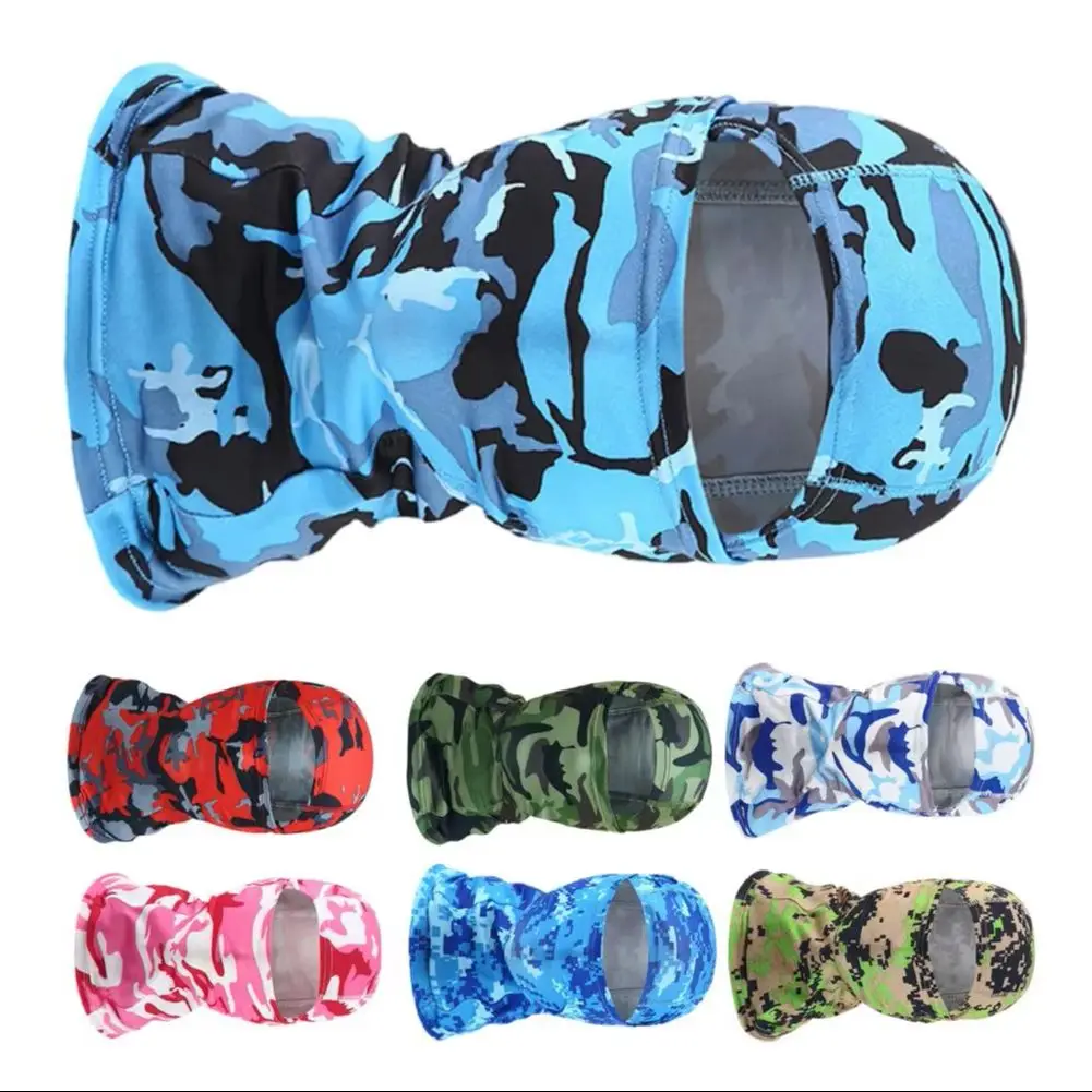 

2025 Camouflage Cycling Face Guard Neck Gaiter UV Protection Breathable Helmet Liner Bandana Balaclava Neck Scarf Face Shield
