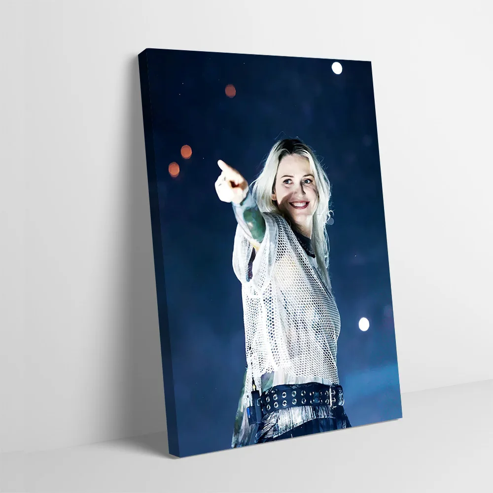 Póster con impresión de Emily Amstrong, imágenes personalizables, cuadro sobre lienzo para pared, regalo para decoración de habitación, decoración Interior del hogar