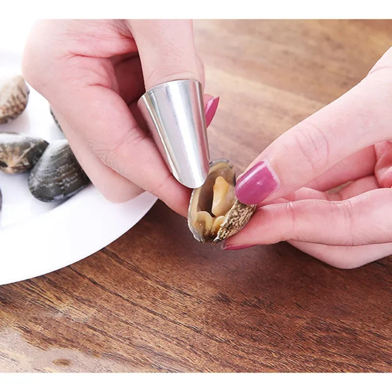 1pcs Multifunctional Carob Peeled Chestnut Peeler Gadget Vegetable Picking Scissors Stainless Steel Nails Kitchen Accessories