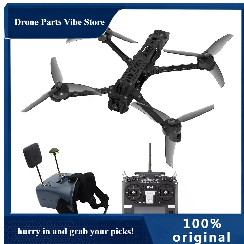 

AP7Inchs 10 Inch Fpv Dr-one Toy Dr-one Kit 2 Kg Payload Dr-one Racing Fpv Freestyle Frame With 5Mm Arms