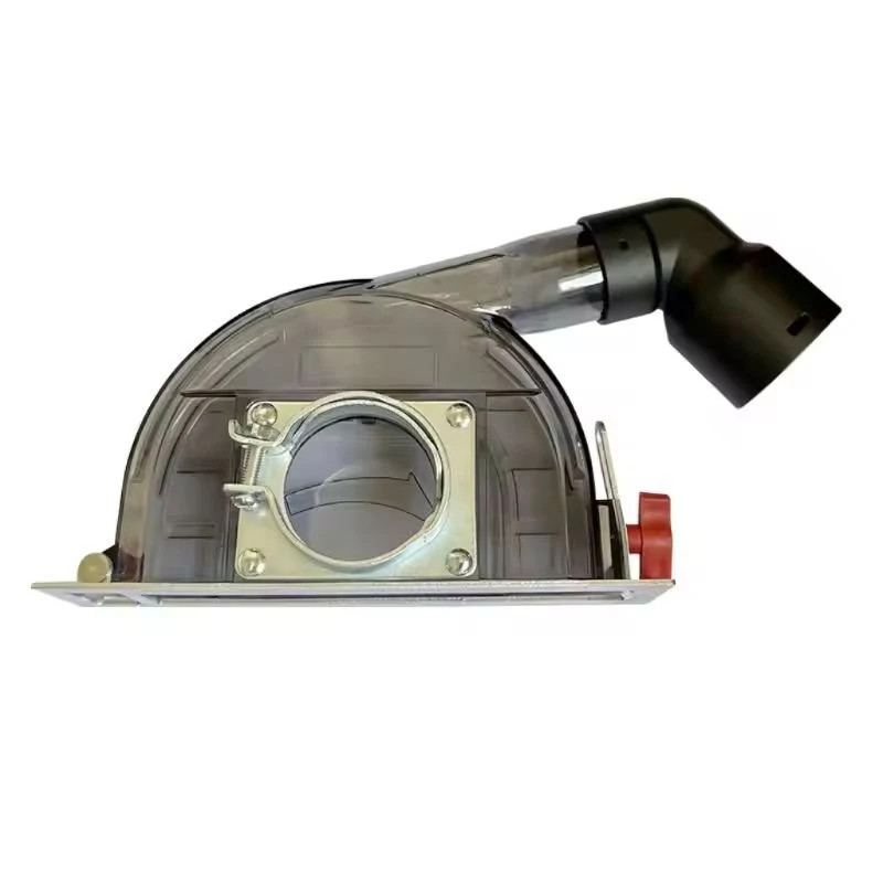 Grinder guard modified cutting machine dust cover 100 polishing machine dust free cutting machine 125dust suction grooving black