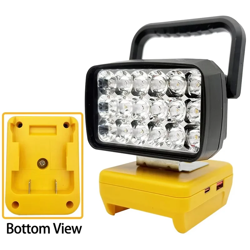 

FYBL-18 Beads LED Working Light For Flexvolt 20V 60V Li- Battery Camp Emergency Light