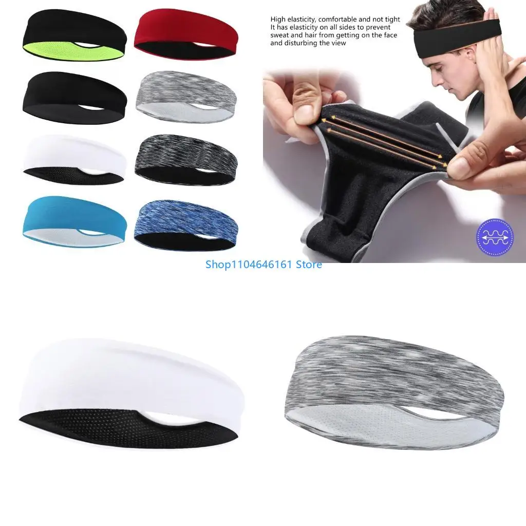 

Soft Gym Sweatband Moisture Resistant Breathable For Workout Running Periods