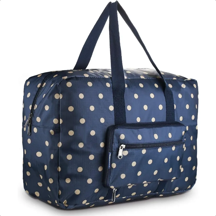 

Weekender Bag Carry On Travel Duffle Medium Overnight Bag for Women Dream Blue