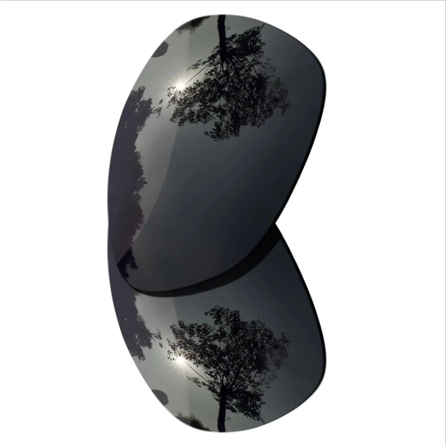 

Grey Black Sunglasses Polarized Replacement Lenses for Oakley Crosshair 2012