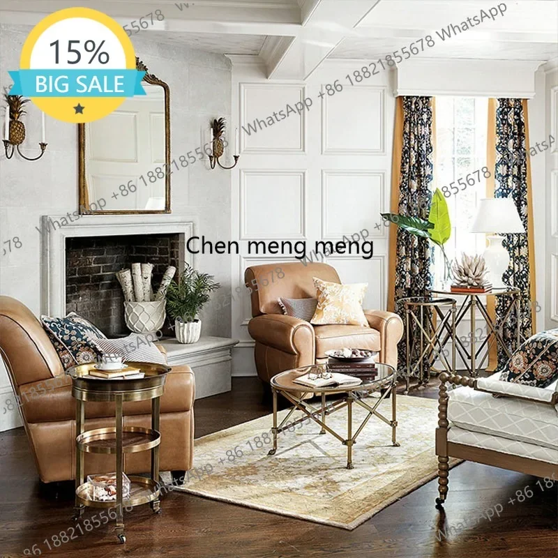 03 European retro carved dressing mirror wall hanging wall hanging bedroom full body dressing vertical makeup large mirror