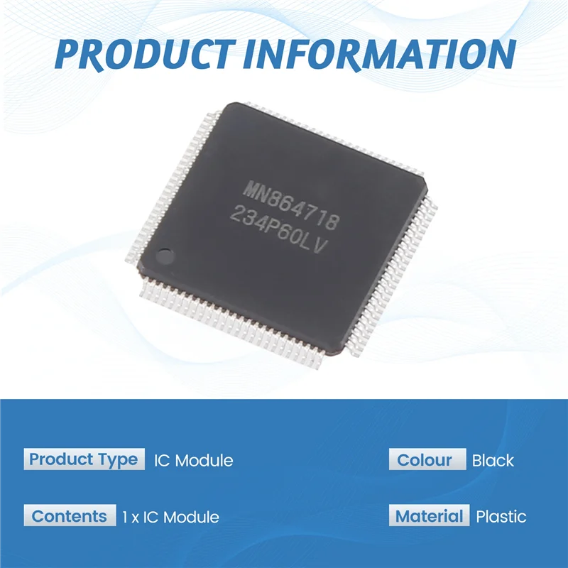 MN864718 MN864718A IC وحدة ل WIIU WII U لعبة وحدة التحكم HD إشارة رقاقة إصلاح الملحقات-[Y03A]