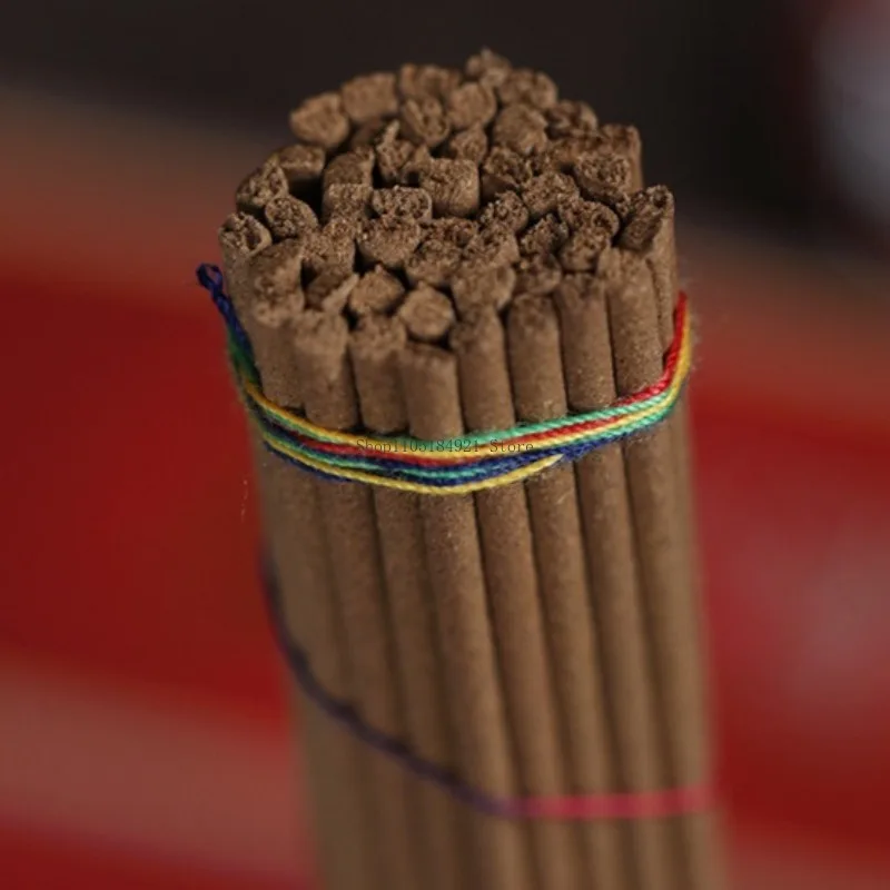 50 جذر عصا البخور الطبيعية التبتية القديمة المنزل داخلي عرض بوذا التأمل تهدئة العقل تنقية الهواء الروائح