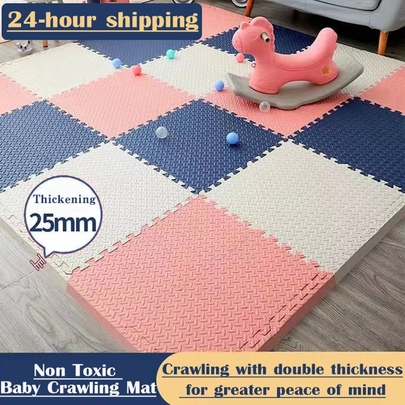 4 stücke 30x2,5 cm Baby Puzzle Matte Boden Kinder Teppich Babe Matratze Eva Schaum Baby Decke Lernspiel zeug Spiel matte für Kinder