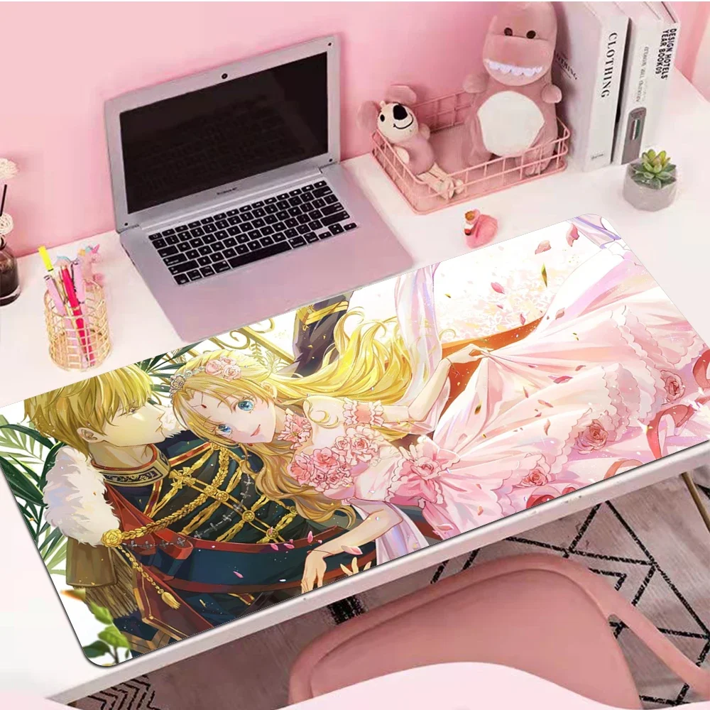 

2024 DIY Maiya Custom Skin Game Anime Who Made Me A Princess Laptop boy Gaming Mice Mousepad girl Large Mouse Pad Keyboards Mats