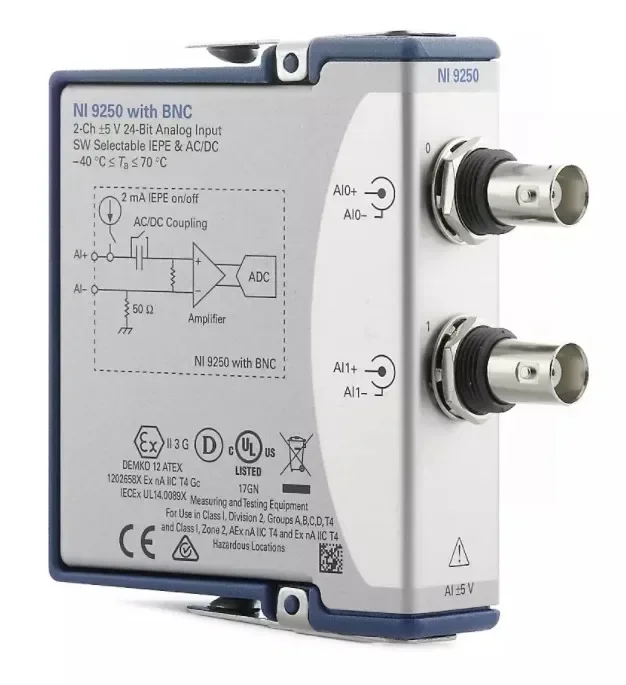 

2025 Новый американский NI-9250 (модуль ввода звука и вибрации серии C) 783827 -01