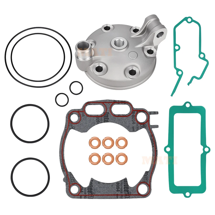 

M MATI Cylinder Head & Gasket Kit For Yamaha YZ250 2001-2002 & 2011-2024 5MW-11111-02-00 5UP-11351-00 5CU-11993-00 5CU-11354-00