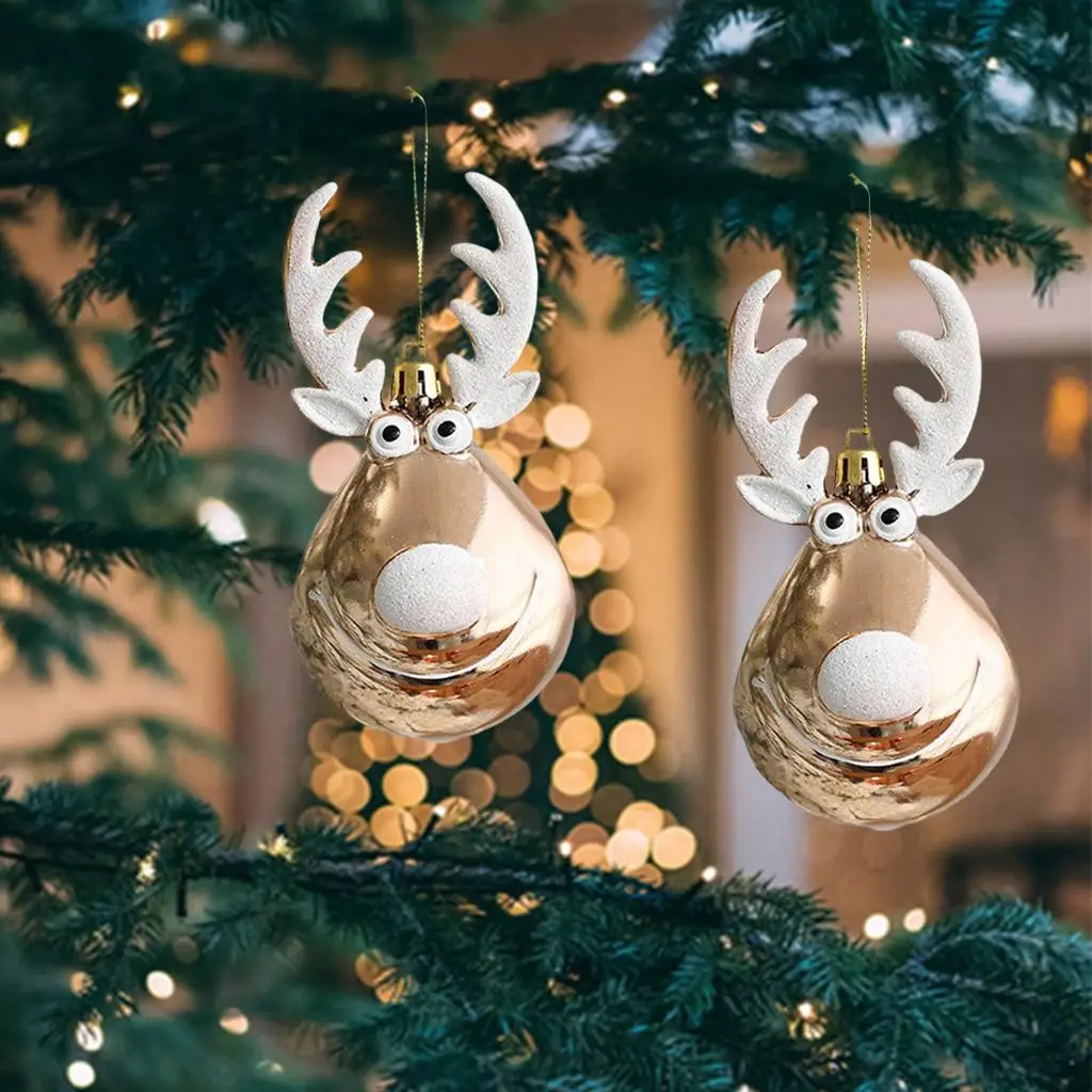 

Modern Home Decoration Hanging Balls Christmas Ornament Set Rare Decor Item for Holiday Tree