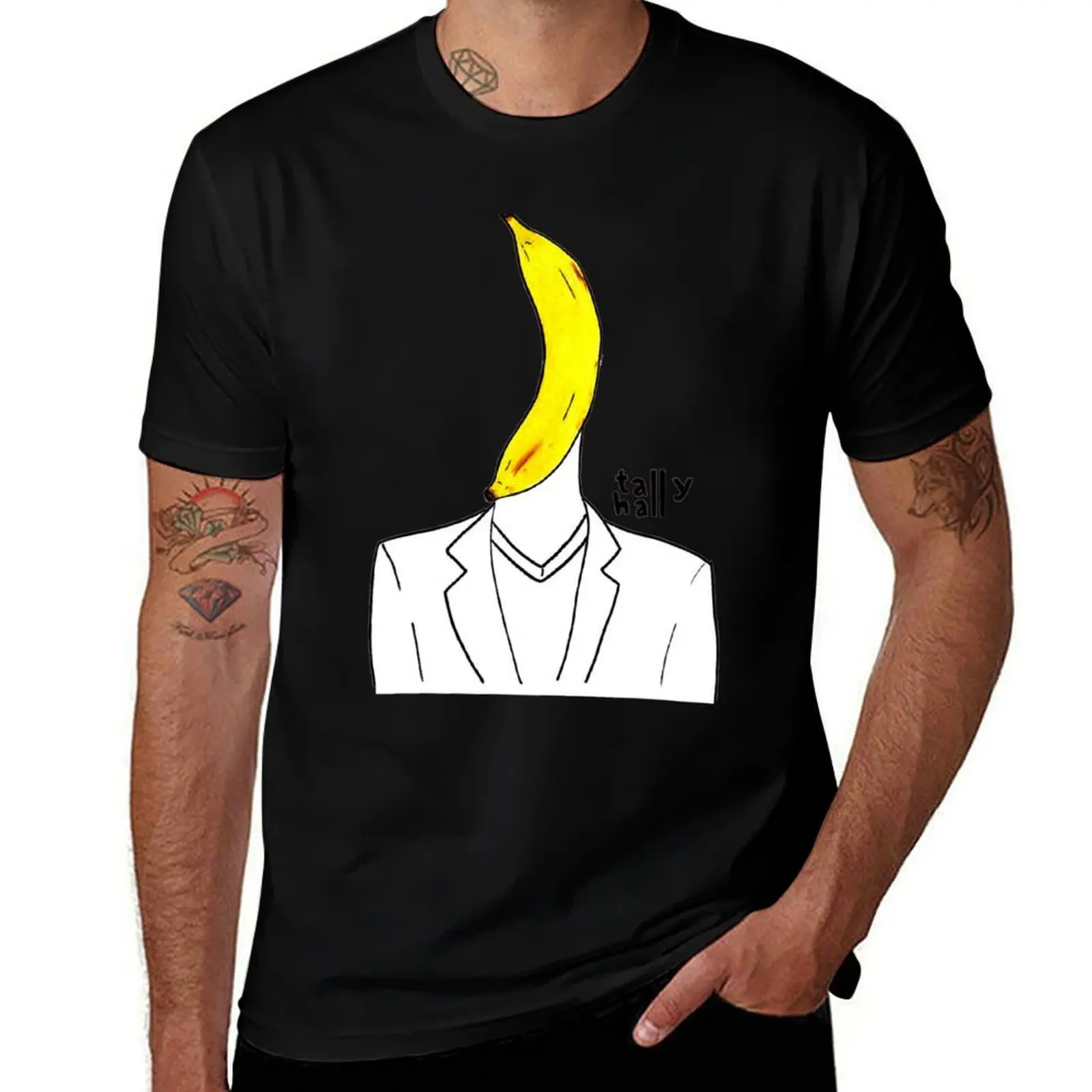 

Banana Man T-Shirt anime tshirt t shirts with prints t shirts for man graphic funny T-shirt
