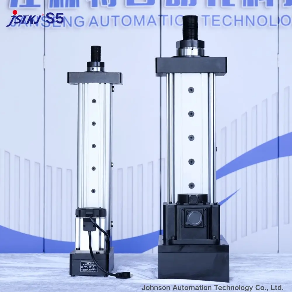 الشركة المصنعة لأسطوانات كهربائية مؤازرة عالية الدقة 50KN 5 طن 5000 كجم السكتة الدماغية حتى 3 أمتار لتصنيع السيارات