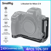 SmallRig Z 8 L-Bracket L-Shape Mount Plate for Nikon Z 8 with Quick Release Plate for Arca-Swiss for DJI RS 2/RS 3/RS 3 Pro 3942