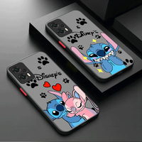 Lovely Disney Stitch Case For Xiaomi Poco X6 X7 F6 F5 X5 X3 NFC F3 M6 Pro 4G Mi 13 12 11 Lite 5G 14 13T 12T 11T 14T Pro M5S C75
