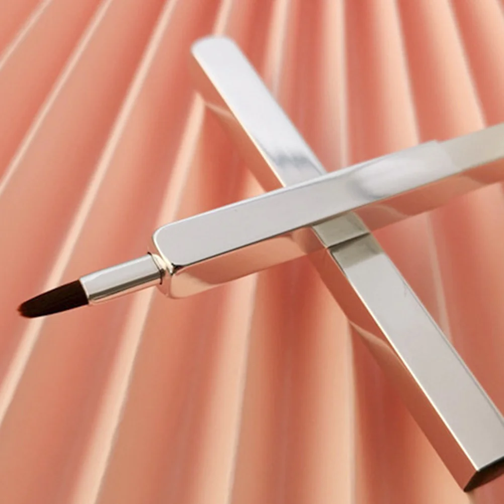 3 pezzi per rossetto in lana bionica con manico morbido, set di applicatori per strumenti per trucco, applicatore per pennelli per ombretto, pennello per rossetto da donna