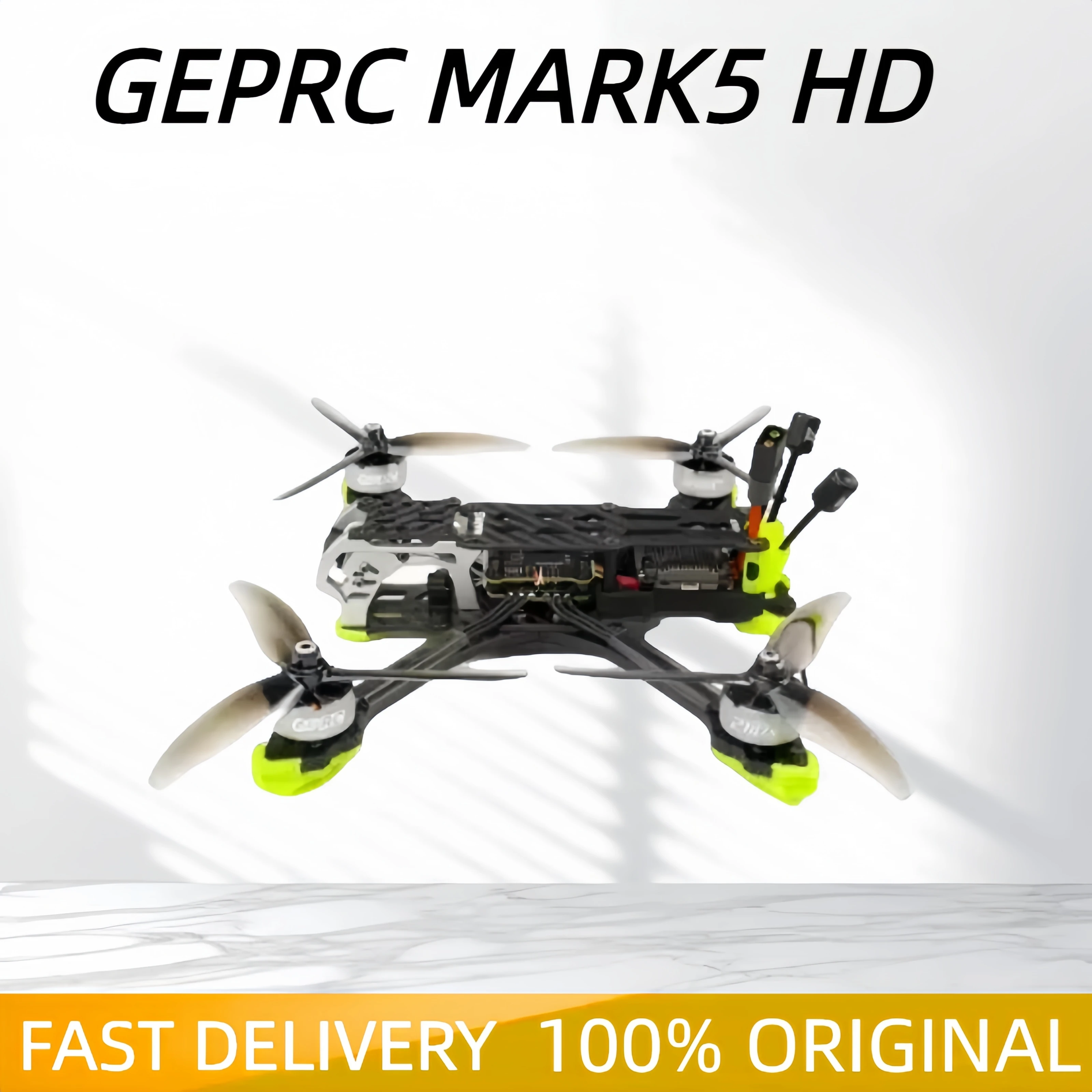 GEPRC MARK5 HD SPAN F722-HD-BT G50A Caddx Vista AIR Unit Camera SPEEDX2 2107.5 2450KV 4S 1950KV 6S 5inch For FPV Freestyle Drone