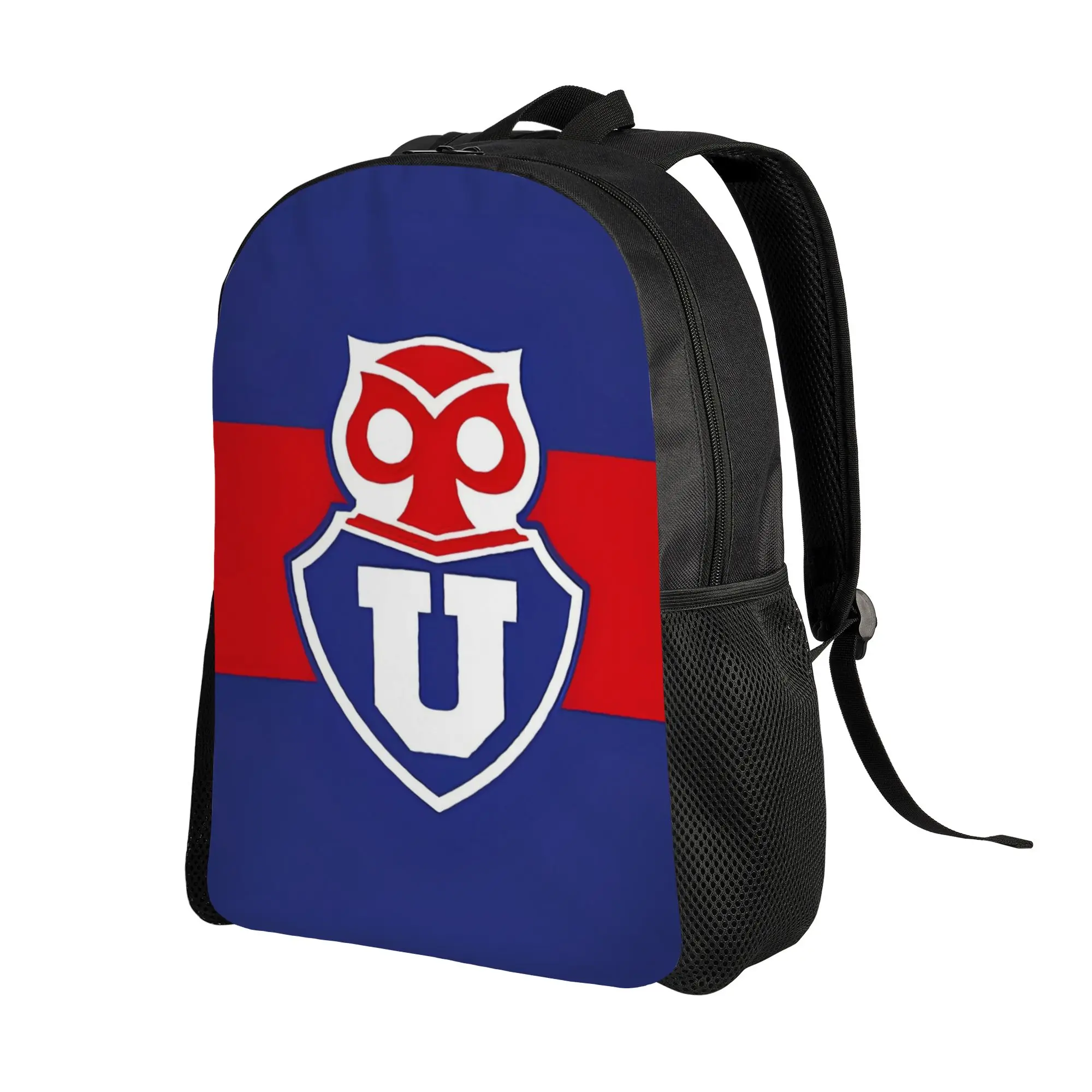 Club Universidad de Chile Copa Chile Backpack Cool Student Work Daypack Soccer Laptop Computer Shoulder Bag Lightweight