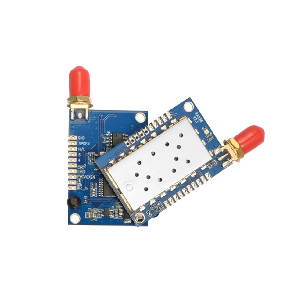 Walkie-talkie integrado con banda de frecuencia, módulo SA828 + antenas, VHF, UHF, 3km, 1W, 2 unidades por lote