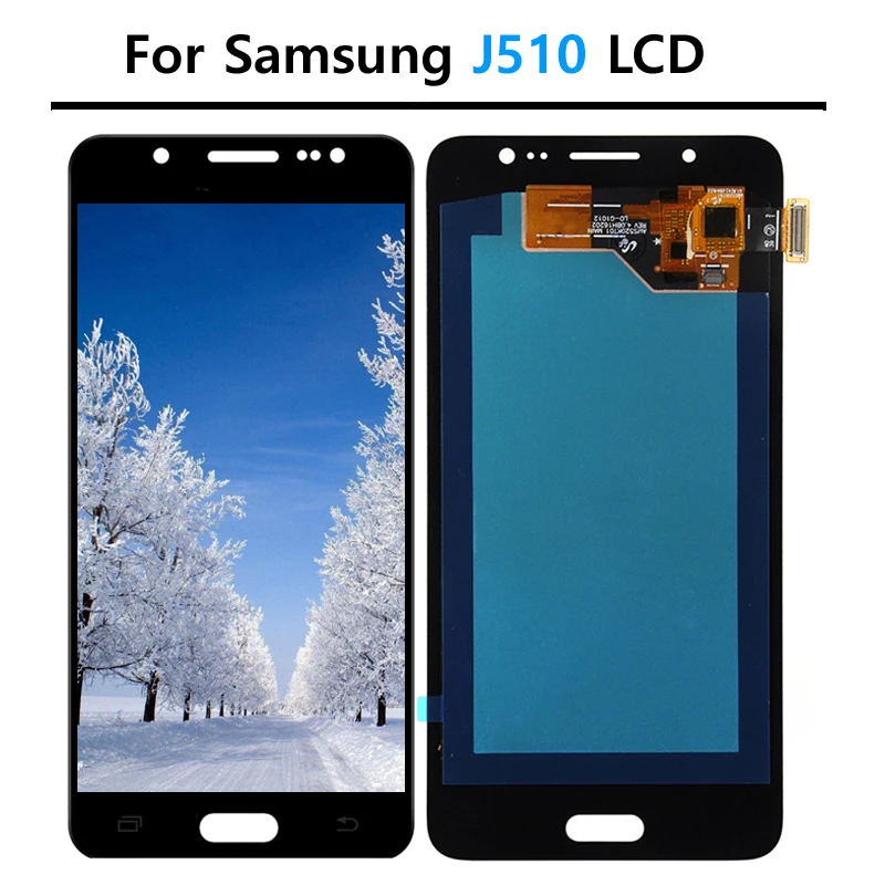 5.2\'\'  Amoled LCD Screen For Samsung Galaxy J5 2016  J510 LCD Display With Touch Screen Digitizer Assembly Replacement