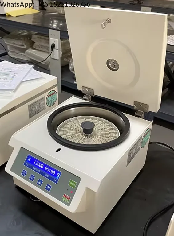 12000rpm Medical Micro Hematocrit Centrifuge for Capillary - Cell Volume Determination in Clinical Labs