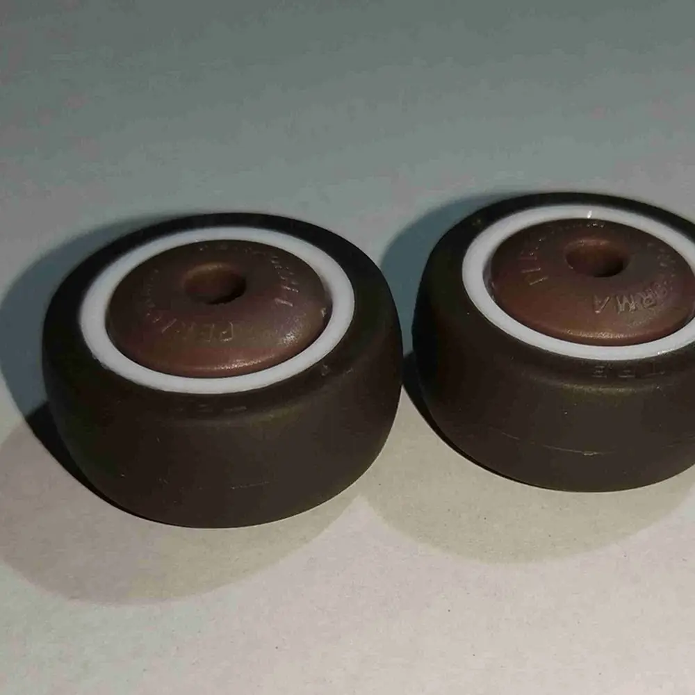 New TPR Rubber Casters Rubber Replacement Trolley Case Wheels Mute Suitcase Wheel Parts Rubber Roller