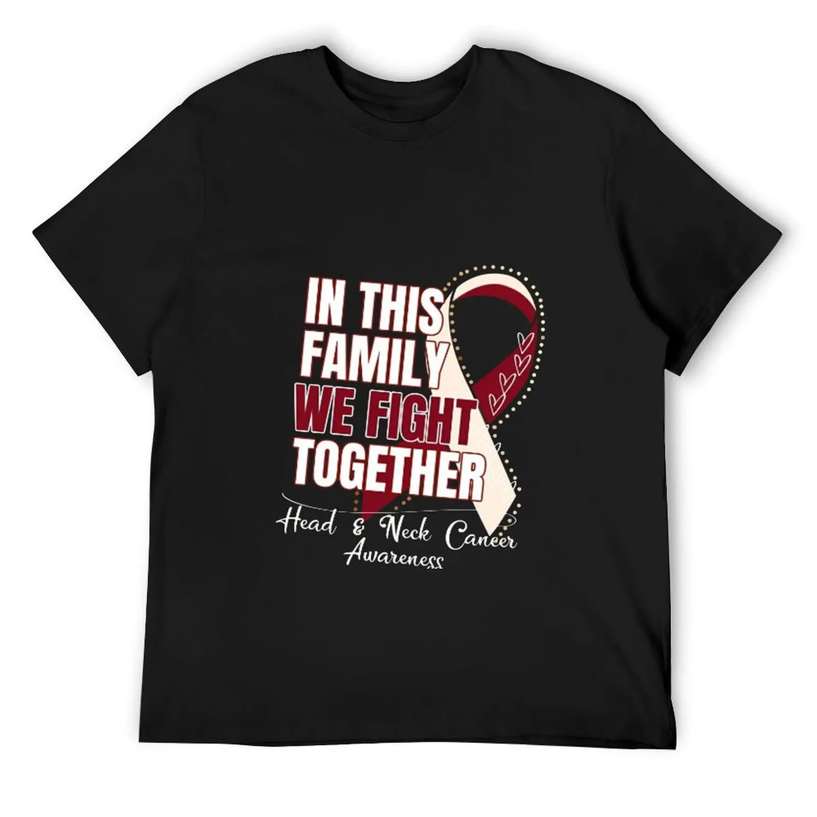 No hoy, camiseta de concientización sobre el cáncer de cabeza y cuello Oral de la garganta, camisetas vintage, camisetas gráficas, camiseta para hombre