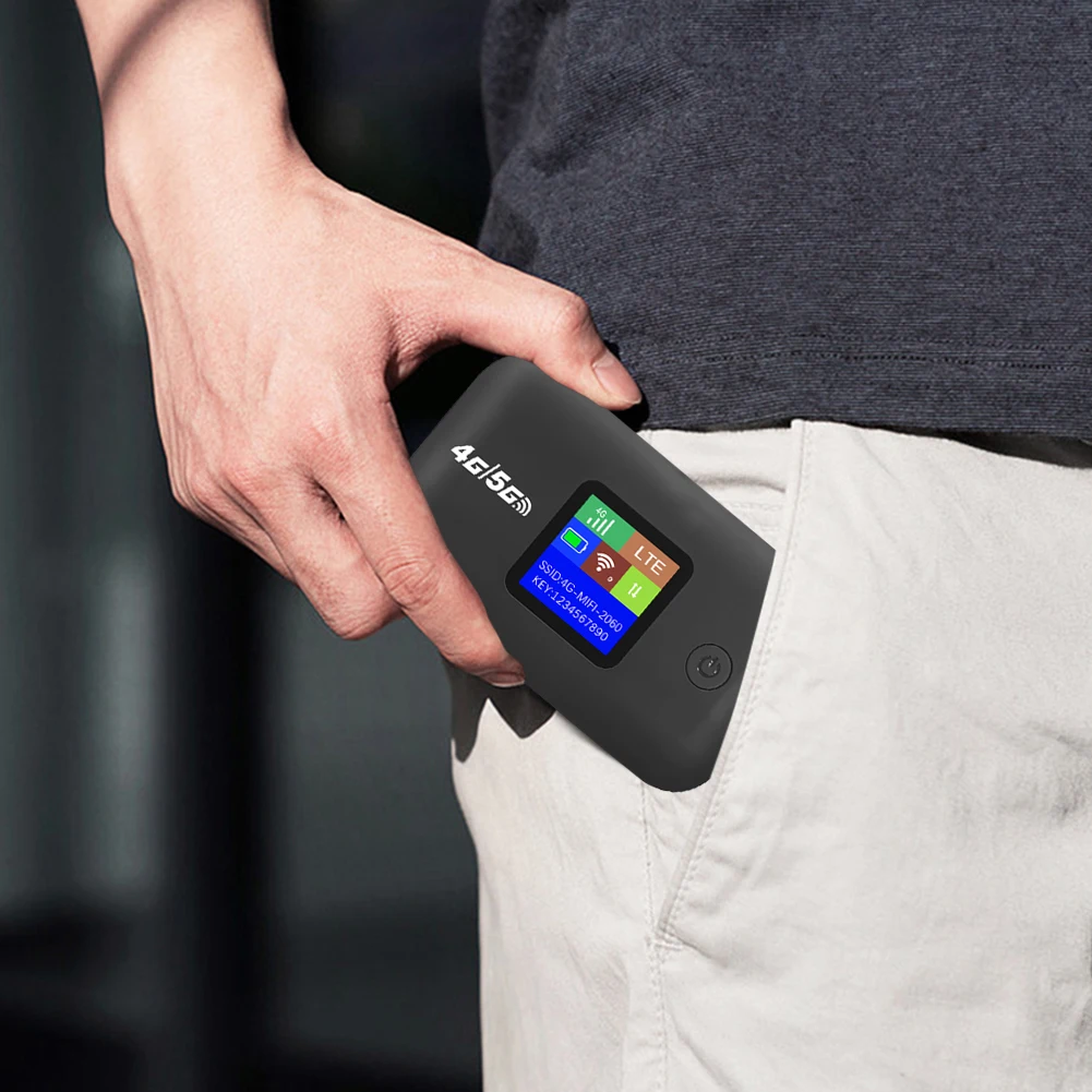 

Mini Outdoor WIFI Hotspot 150Mbps Mobile Pocket WiFi Router 3000mAh 4G Pocket WiFi Router with SIM Card Slot 4G Wireless Router