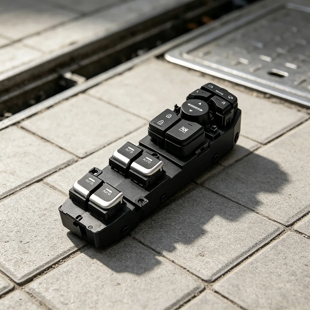 For KIA for sorento 2015-2022 Power Window Switch For Daily Driving Black ABS Plastic Construction Smooth Operation