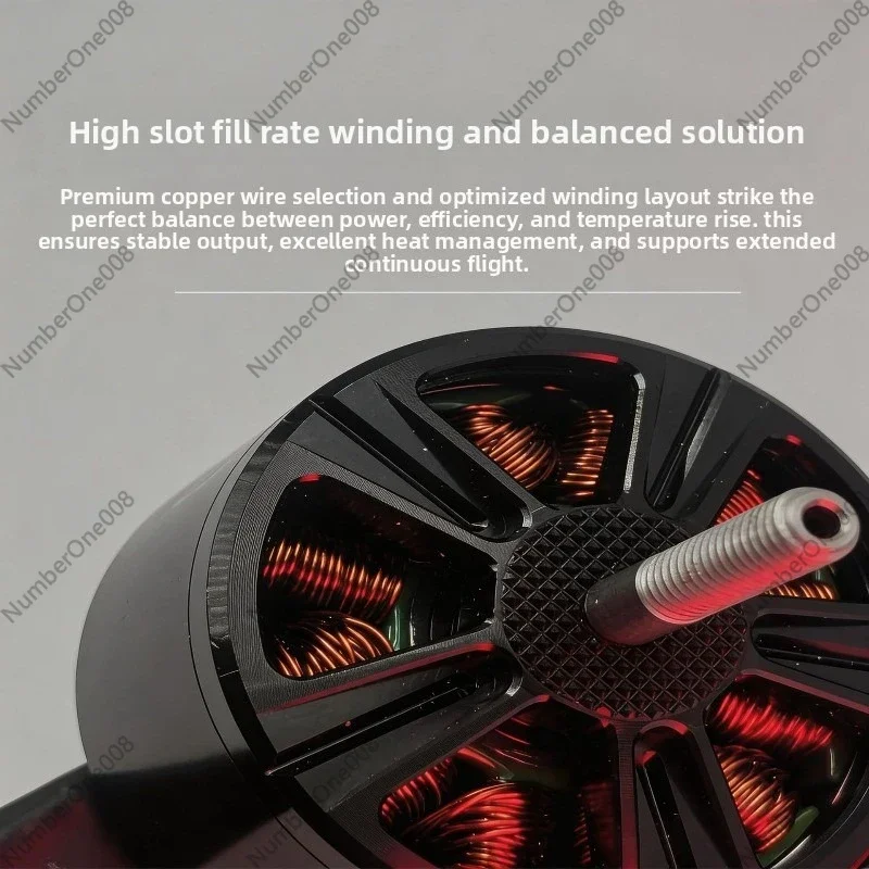 3115 900KV Brushless Motor, 10 Inch 6S Racing Motor for FPV Drone, High Power Outrunner