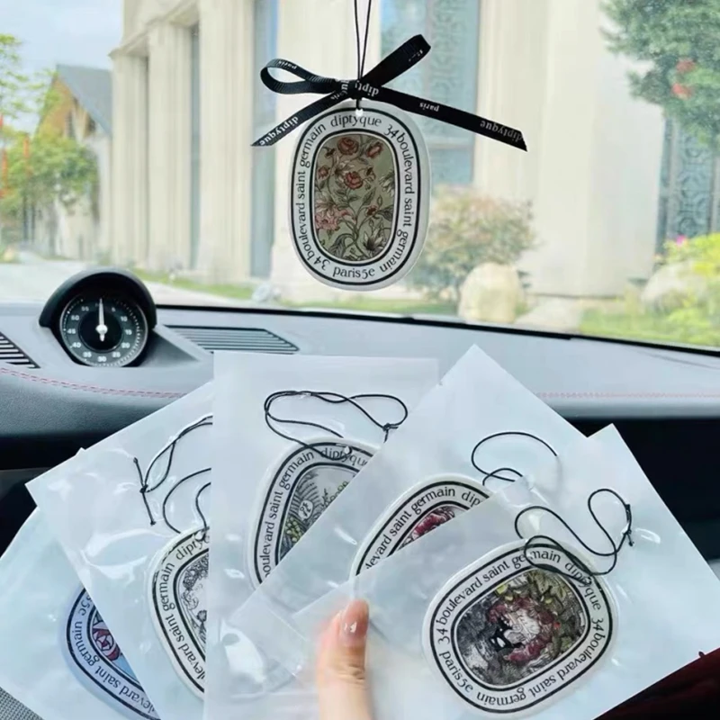 1pcs New Auto Scent Perfume Women Car Air Freshener Lasting Fragrance Perfume Diffuser Hanging Car Perfume Accessories Ornament