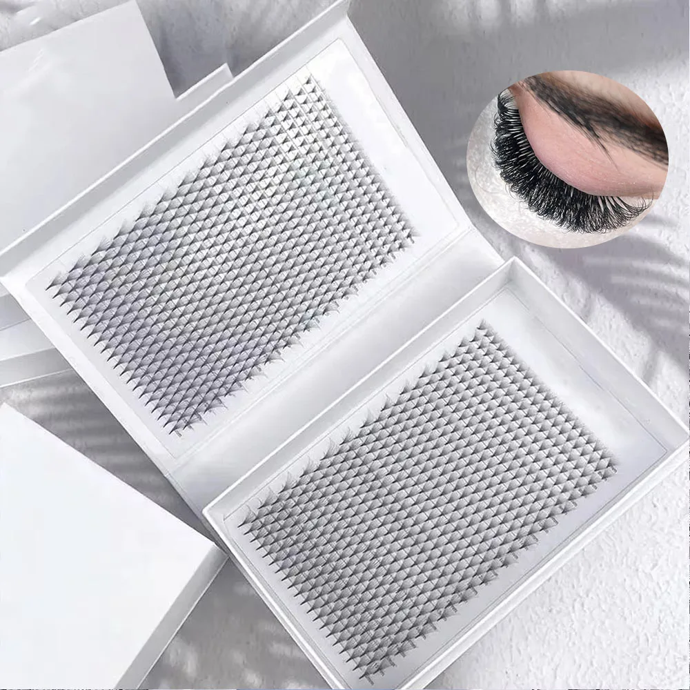 

1920 Fans 2D-20D Premade Russian Volume Fans Sharp Pointy Stem Premade Lashes Extension Thin Root XL Tray Eyelashes Extensions