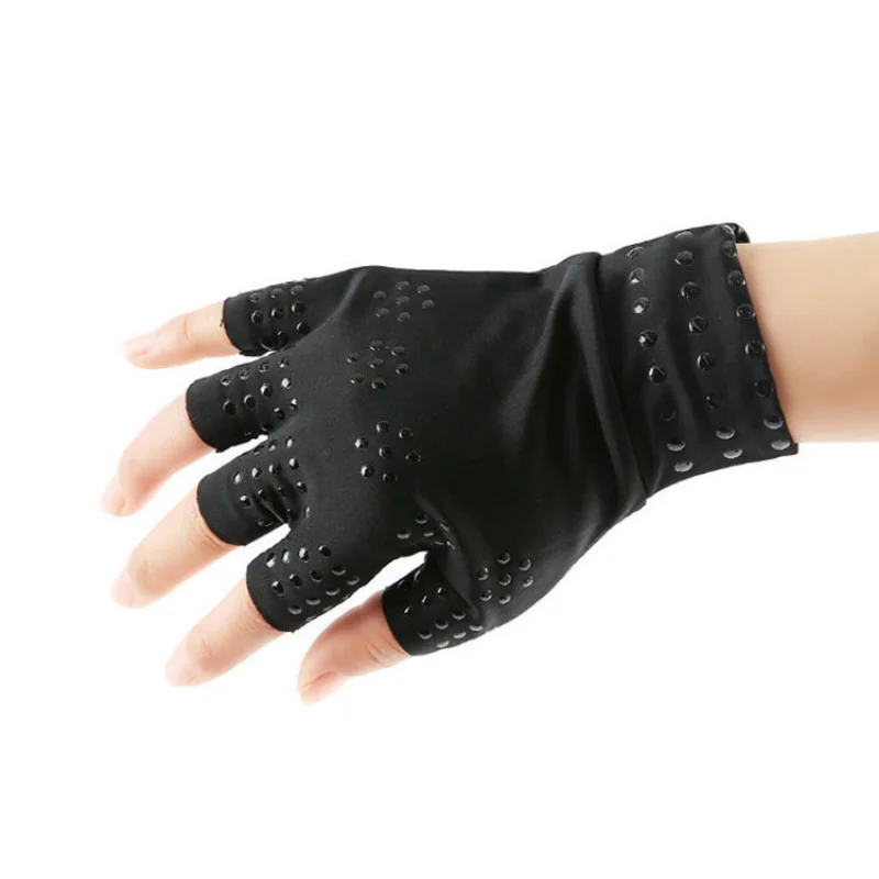 Magnetic Anti Arthritis Health Compression Therapy Gloves Rheumatoid Hand Pain Relief Hand Wrist Brace Corrector Hand Massager