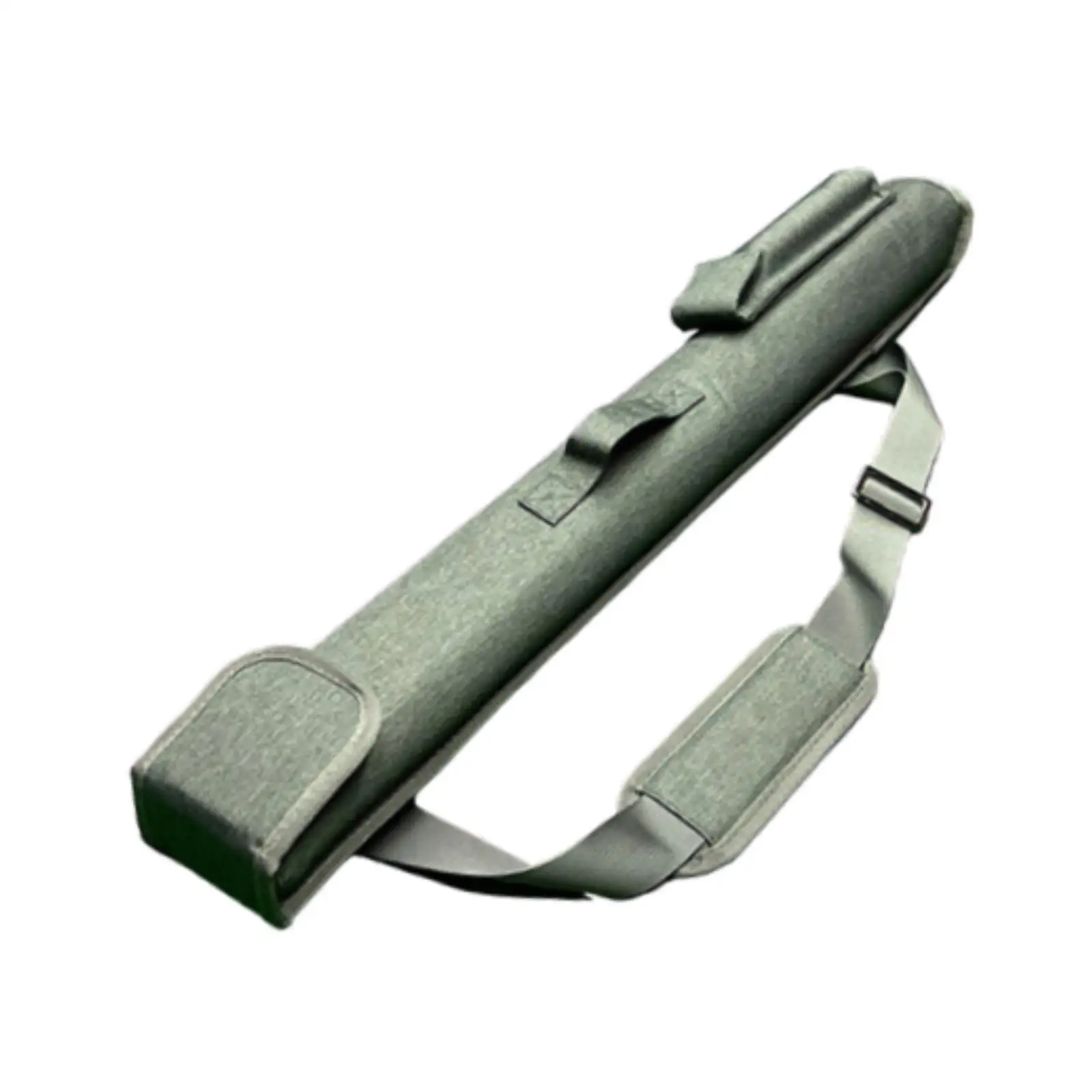

Pool Cue Case Sponge Padding Waterproof Protector Portable Cover Storage Bag gray